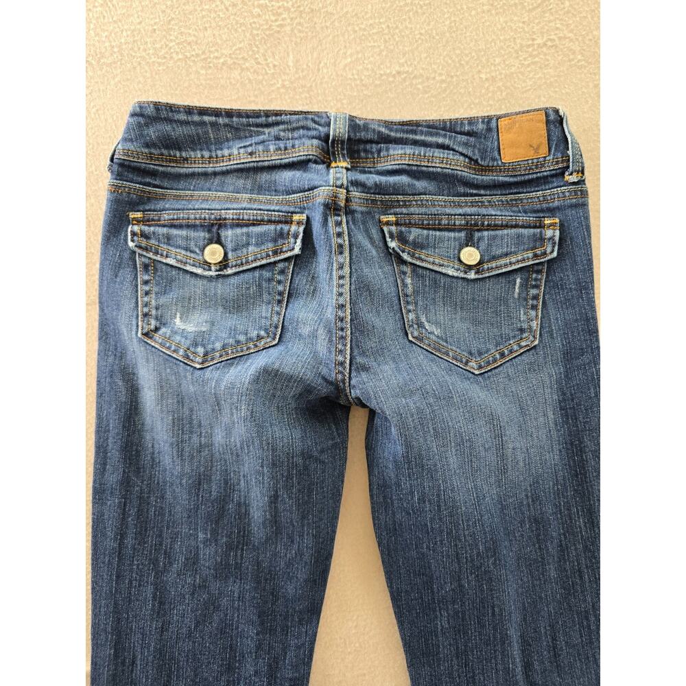 American Eagle Outfitters Blue Straight Leg Jeans - Picture 8 of 13